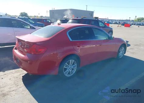 2010 Infiniti G37X из США, поврежденный, VIN JN1CV6ARXAM458270